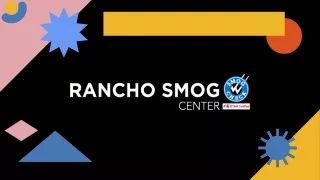 Smog Test in Rancho Cucamonga