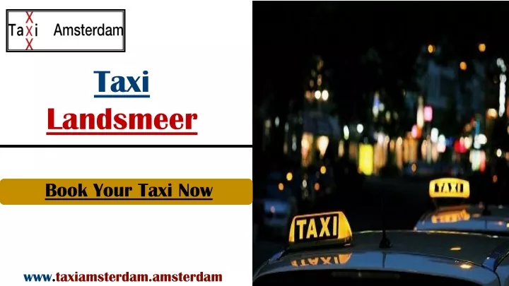 taxi landsmeer