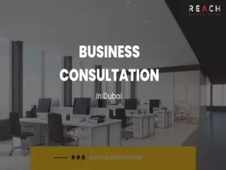 Business Consultation in Dubai