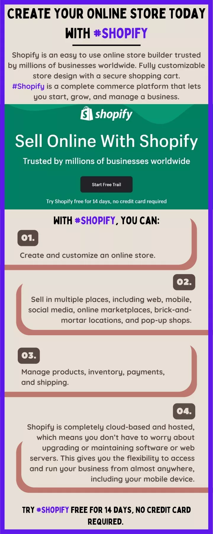 create your online store today with shopify