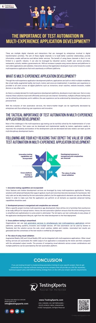 the importance of test automation in multi