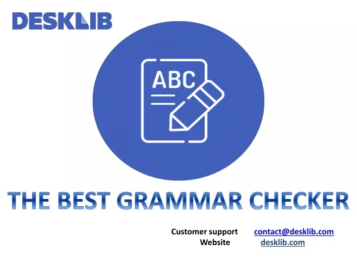 the best grammar checker