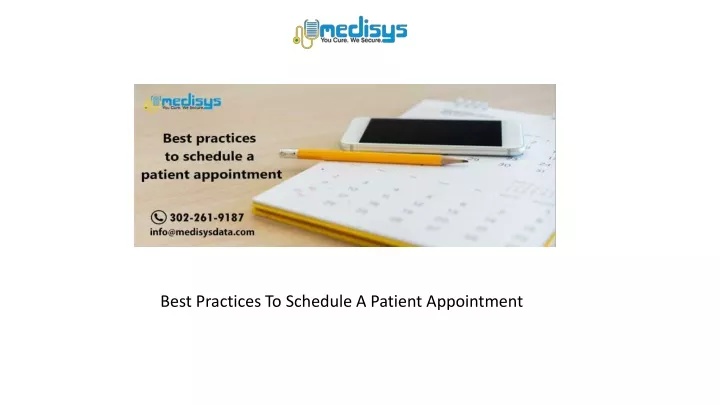 best practices to schedule a patient appointment