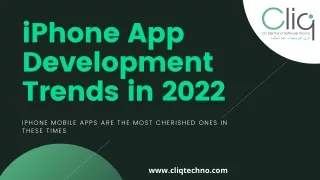 iPhone App Development Trends in 2022
