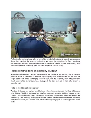professional wedding photography