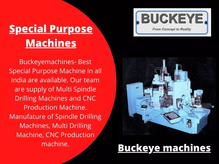 special purpose machines