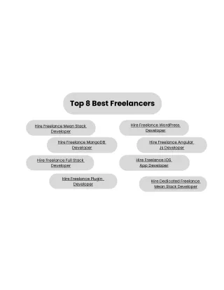 Best Top 8 Freelancer