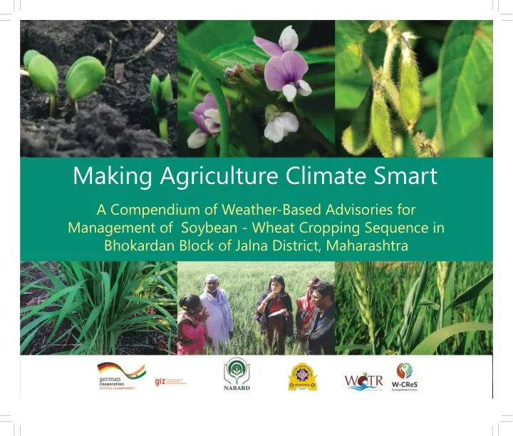 making agriculture climate smart