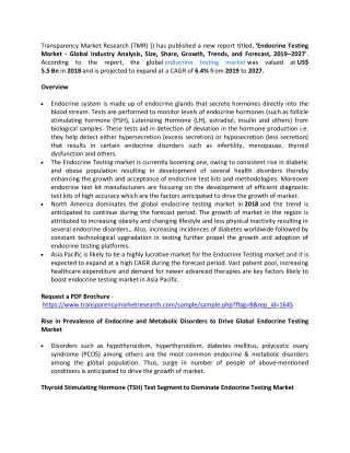 transparency market research tmr has published