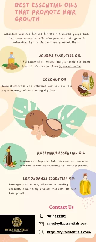 Best Essential Oils That Promote Hair Growth