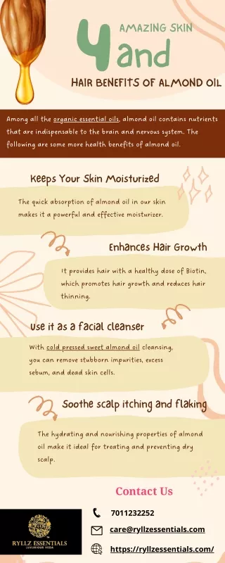 4 hair benefits of almond oil