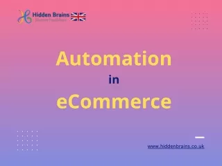 automation in ecommerce