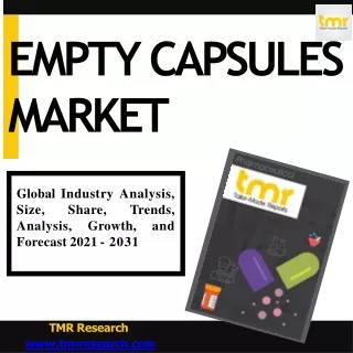 empty capsules market
