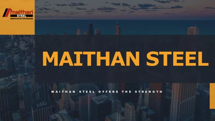 maithan steel