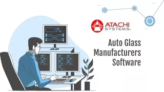 Cloud based MES for Auto Glass manufacturers Software