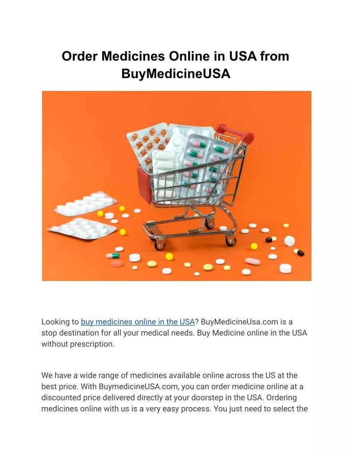 order medicines online in usa from buymedicineusa
