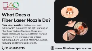 What Does a Fiber Laser Nozzle Do