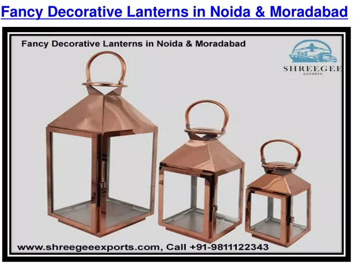 fancy decorative lanterns in noida moradabad