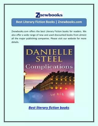 Best Literary Fiction Books | Znewbooks.com