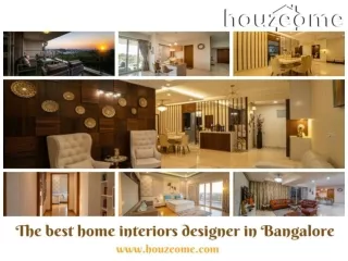 Top 4 design ideas from the best home interiors designer in Bangalore