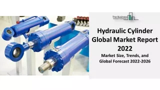 hydraulic cylinder global market report 2022