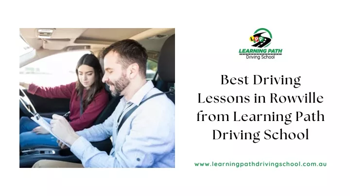 best driving lessons in rowville from learning