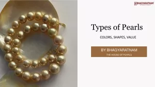 types of pearls