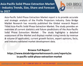 asia pacific solid phase extraction market