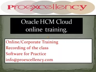 oracle hcm cloud online training