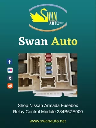 Shop Nissan Armada Fusebox Relay Control Module 284B6ZE000