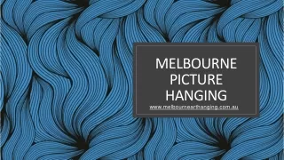 Melbourne Picture Hanging