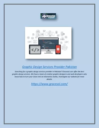 graphic design services provider pakistan