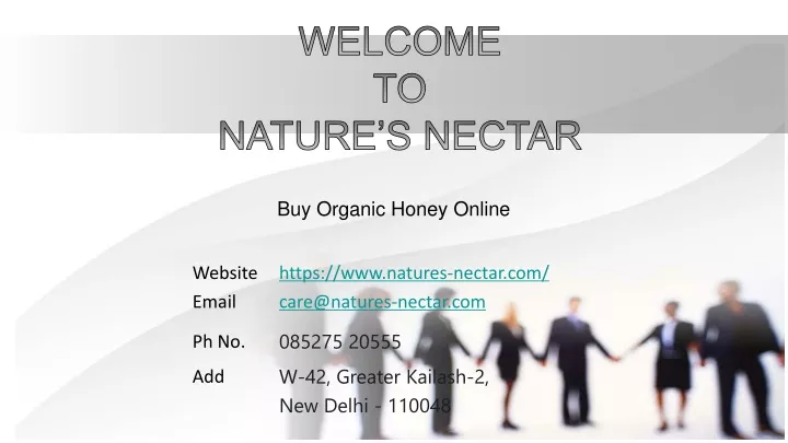 welcome to nature s nectar