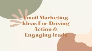 email marketing ideas for driving action engaging