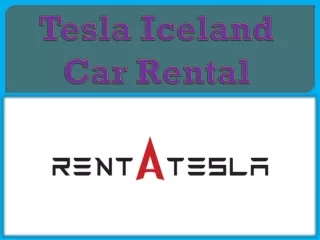 Tesla Iceland Car Rental