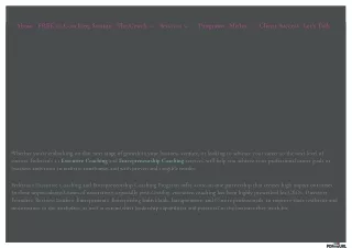 about free 1 1 coaching session