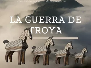 la guerra de troya