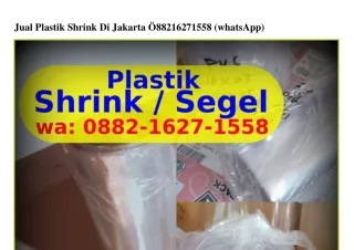 jual plastik shrink di jakarta 88216271558