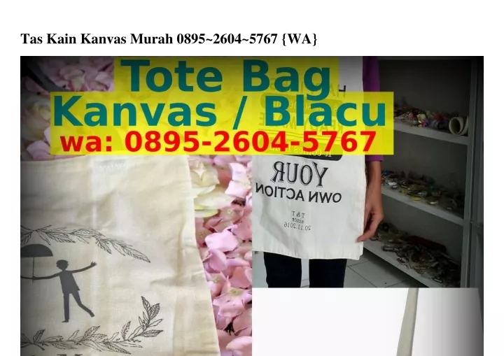 tas kain kanvas murah 0895 2604 5767 wa