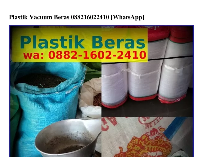 plastik vacuum beras 088216022410 whatsapp