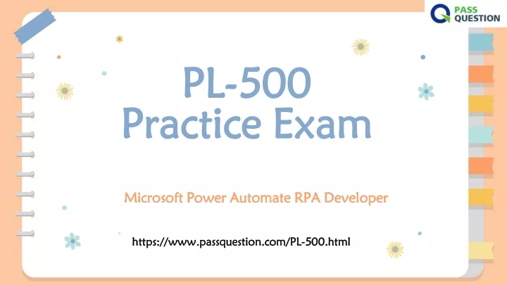 pl 500 pl 500 p practice exam ractice exam
