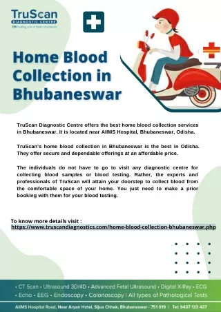 truscan diagnostic centre offers the best home