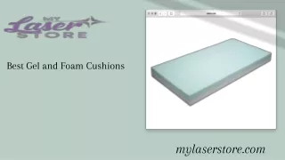 best gel and foam cushions