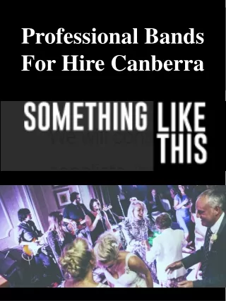 Professional Bands For Hire Canberra