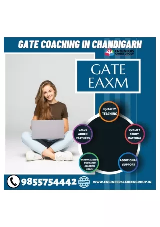 Best GATE Coaching In Chandigarh Engineers Career Group