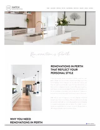 Renovations Perth