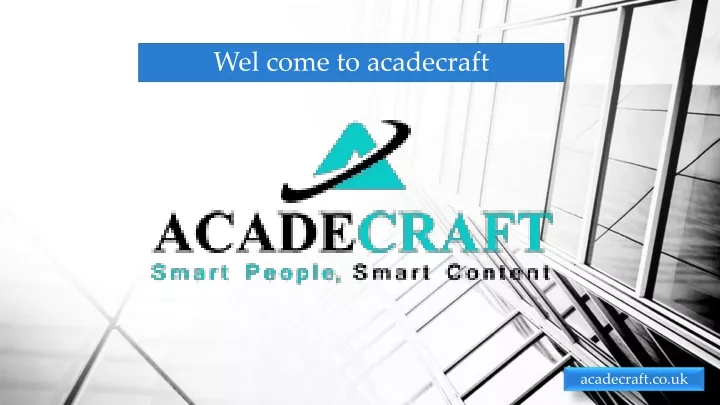 wel come to acadecraft