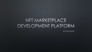 nft marketplace development platform