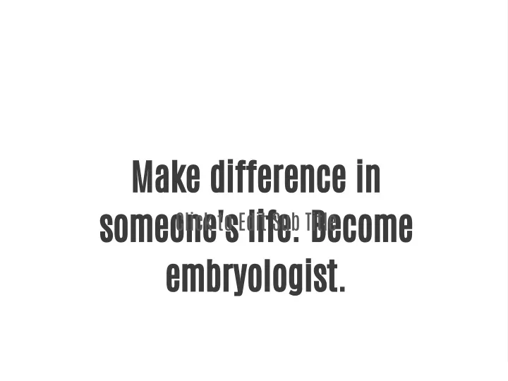 make difference in someone s life become