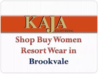 Shop Buy Women Resort Wear in Brookvale